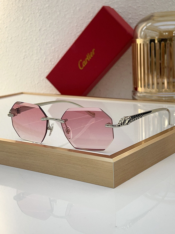 Cartier Sunglasses AAAA-6723