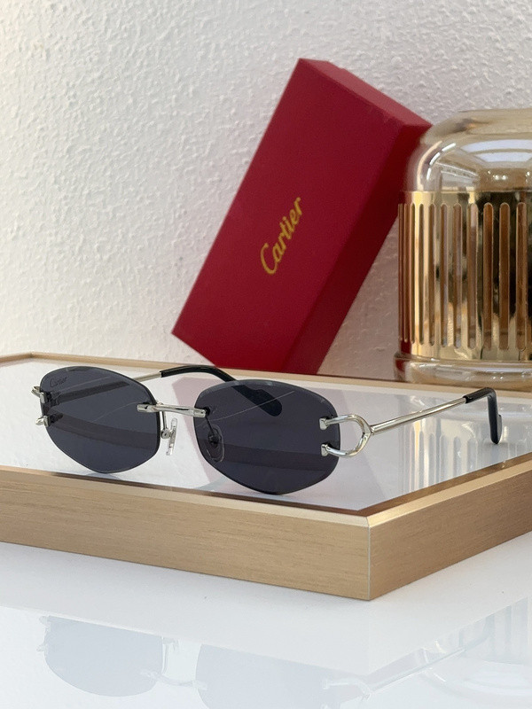 Cartier Sunglasses AAAA-6636