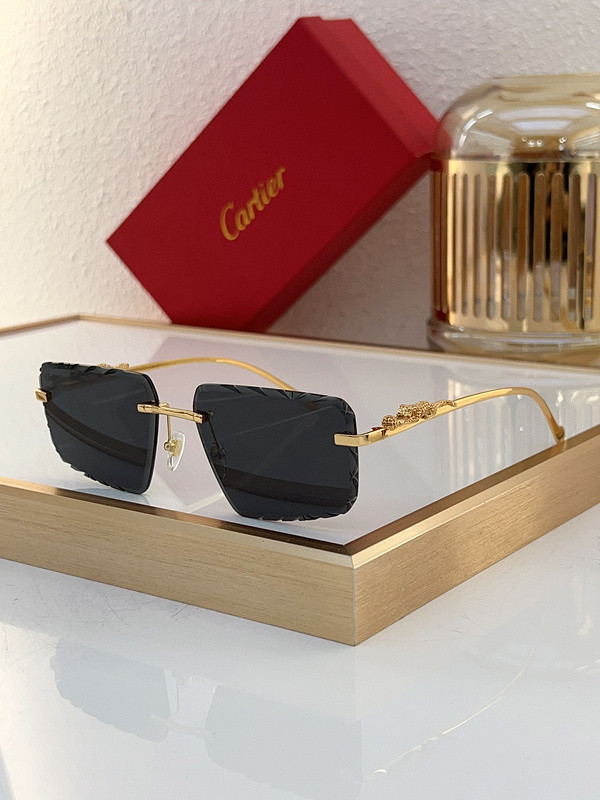 Cartier Sunglasses AAAA-6756