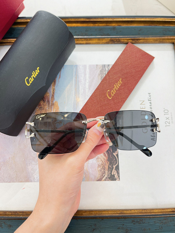 Cartier Sunglasses AAAA-5962
