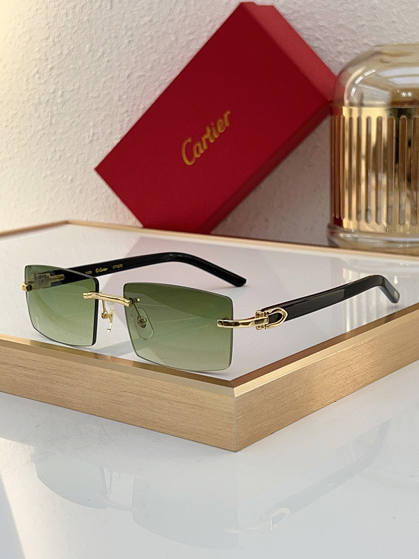 Cartier Sunglasses AAAA-6342