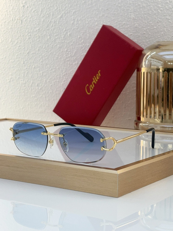 Cartier Sunglasses AAAA-6652