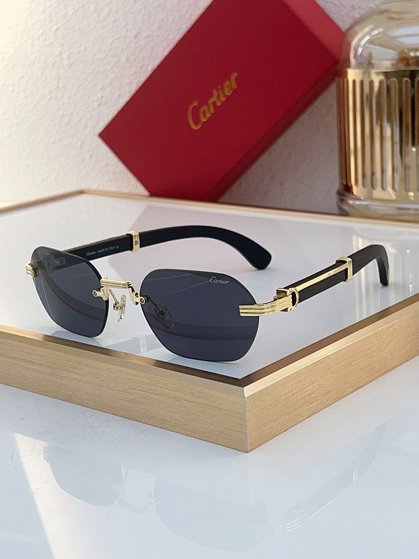 Cartier Sunglasses AAAA-6411