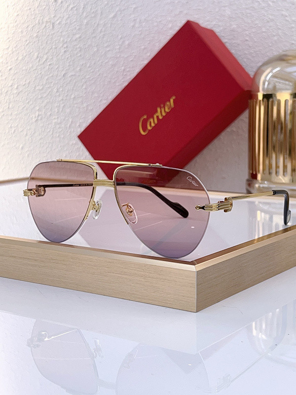 Cartier Sunglasses AAAA-6481