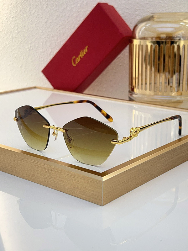 Cartier Sunglasses AAAA-6495