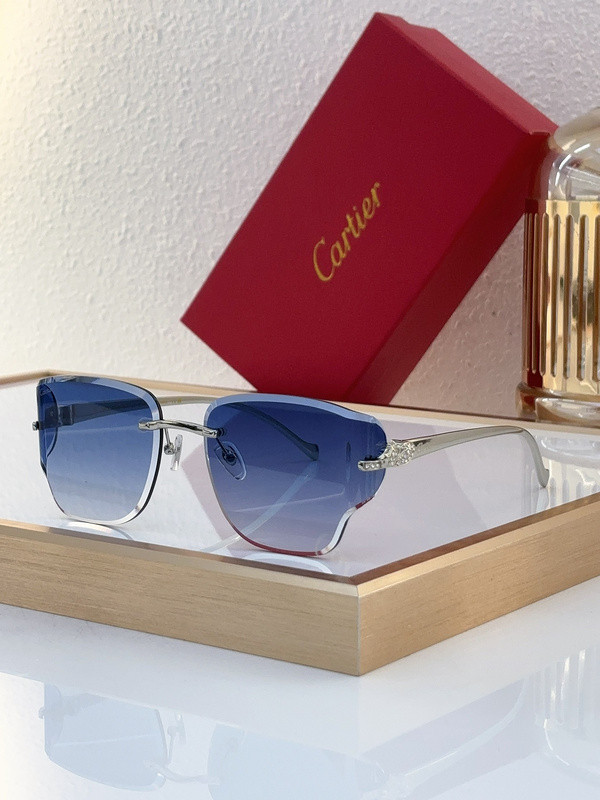 Cartier Sunglasses AAAA-6776