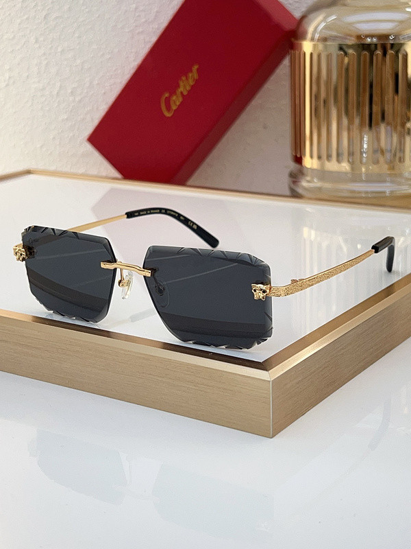 Cartier Sunglasses AAAA-6743