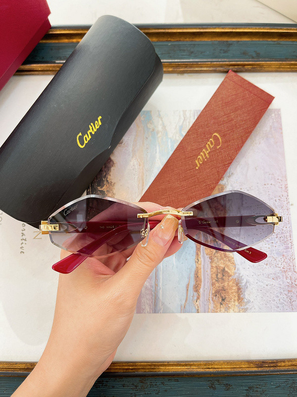 Cartier Sunglasses AAAA-6197