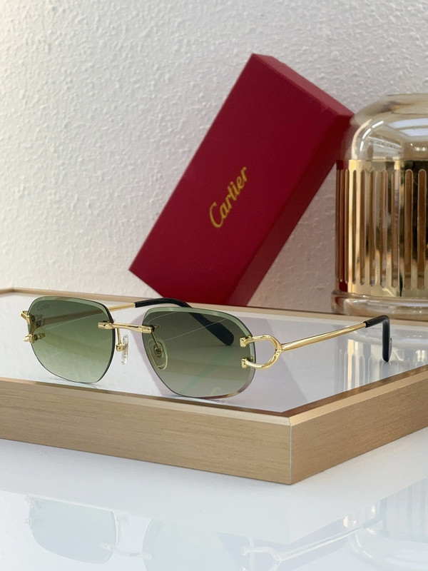 Cartier Sunglasses AAAA-6649