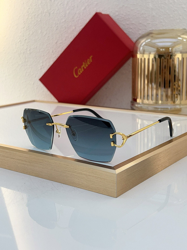 Cartier Sunglasses AAAA-6613