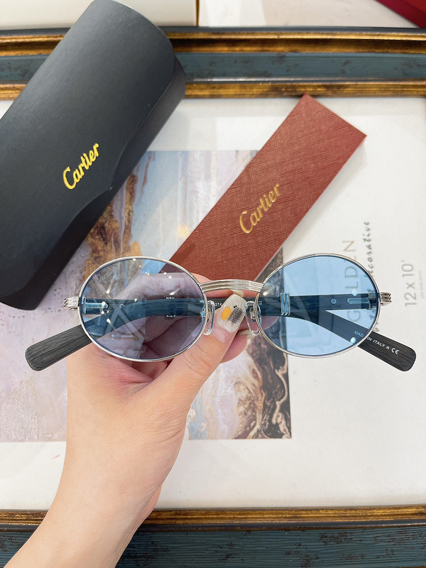 Cartier Sunglasses AAAA-5938