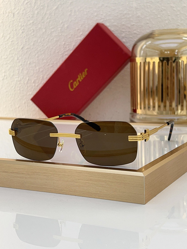 Cartier Sunglasses AAAA-6337