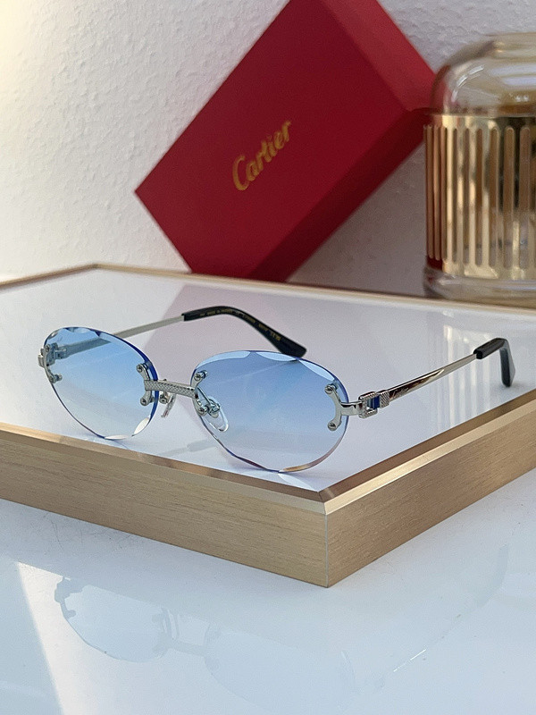 Cartier Sunglasses AAAA-6795