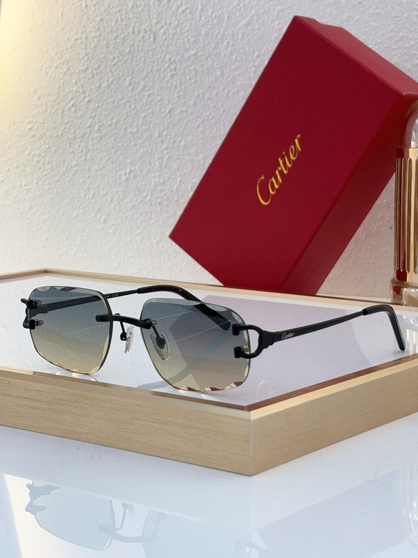 Cartier Sunglasses AAAA-6857