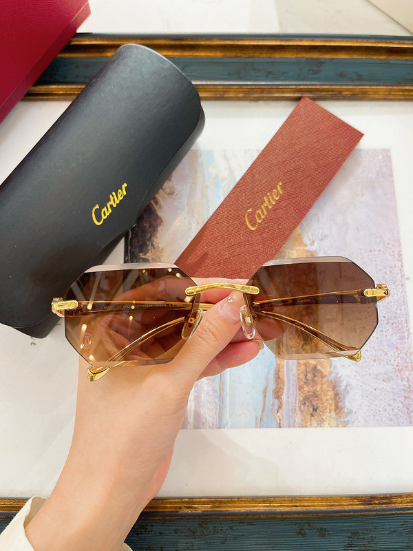Cartier Sunglasses AAAA-6111