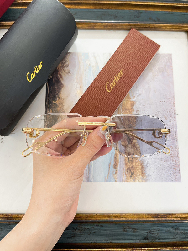 Cartier Sunglasses AAAA-5919