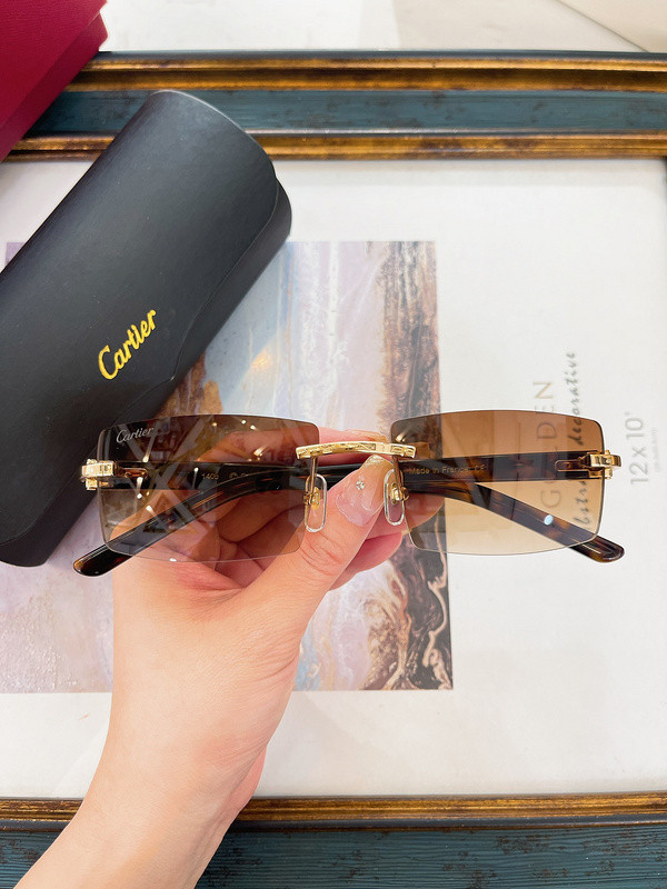 Cartier Sunglasses AAAA-5931
