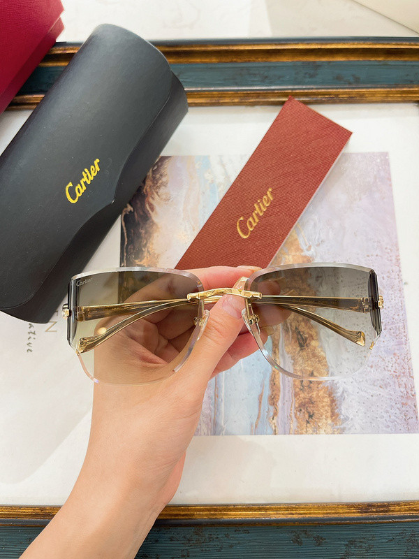 Cartier Sunglasses AAAA-6133