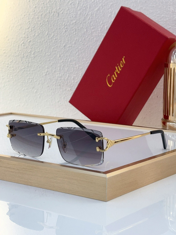 Cartier Sunglasses AAAA-6863