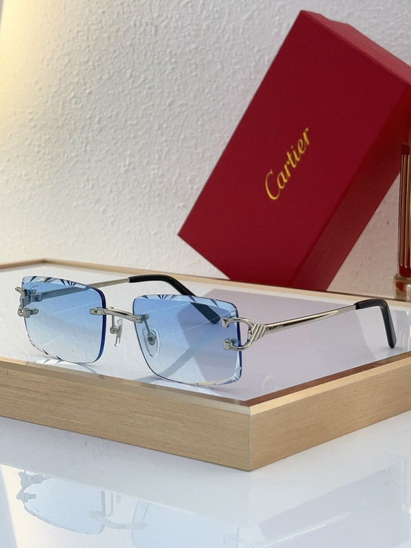 Cartier Sunglasses AAAA-6865