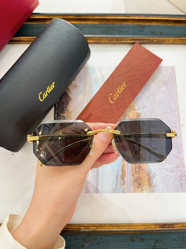 Cartier Sunglasses AAAA-6109
