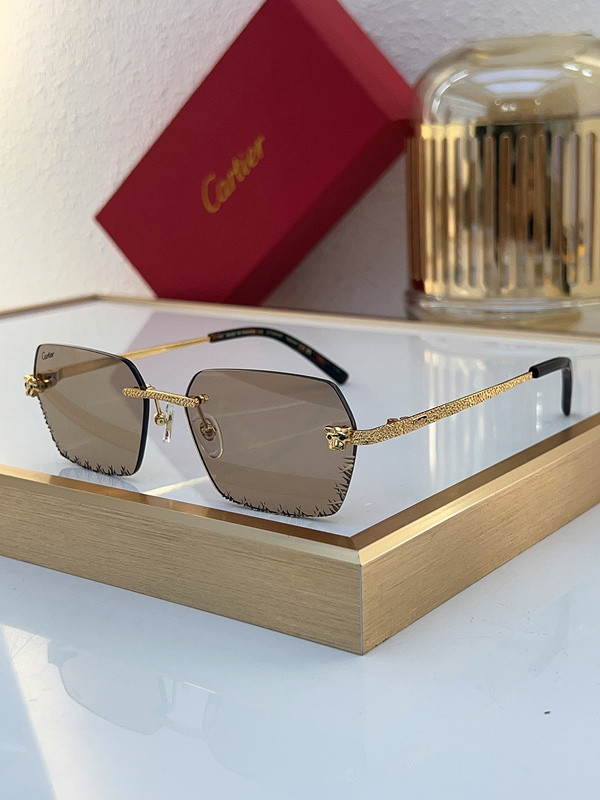 Cartier Sunglasses AAAA-6749
