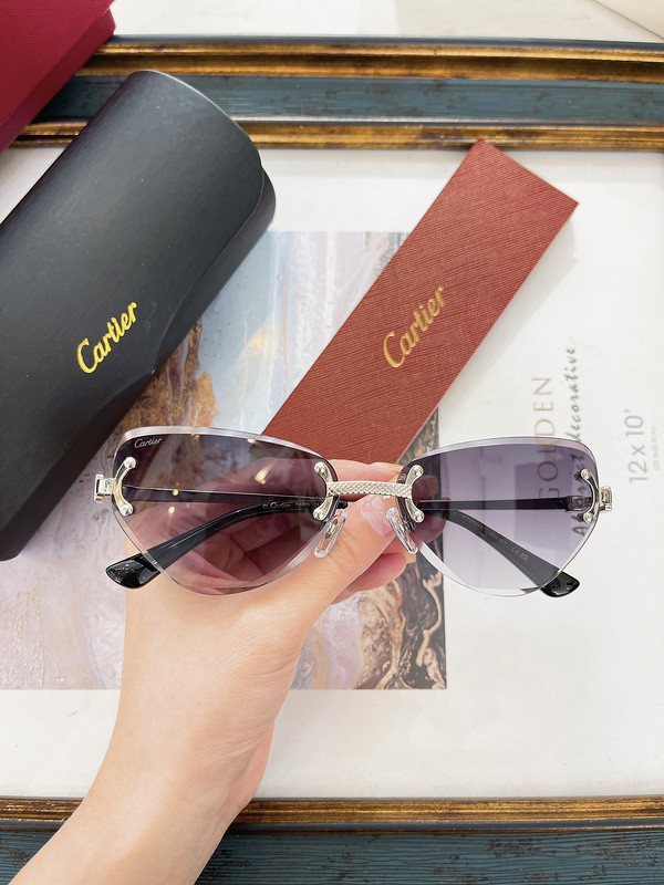 Cartier Sunglasses AAAA-6149