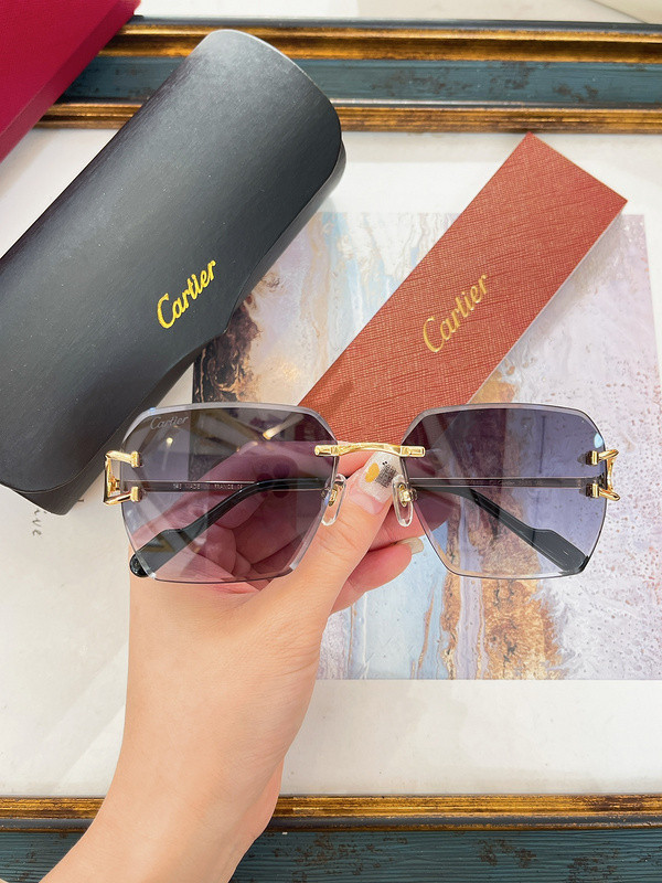 Cartier Sunglasses AAAA-6048