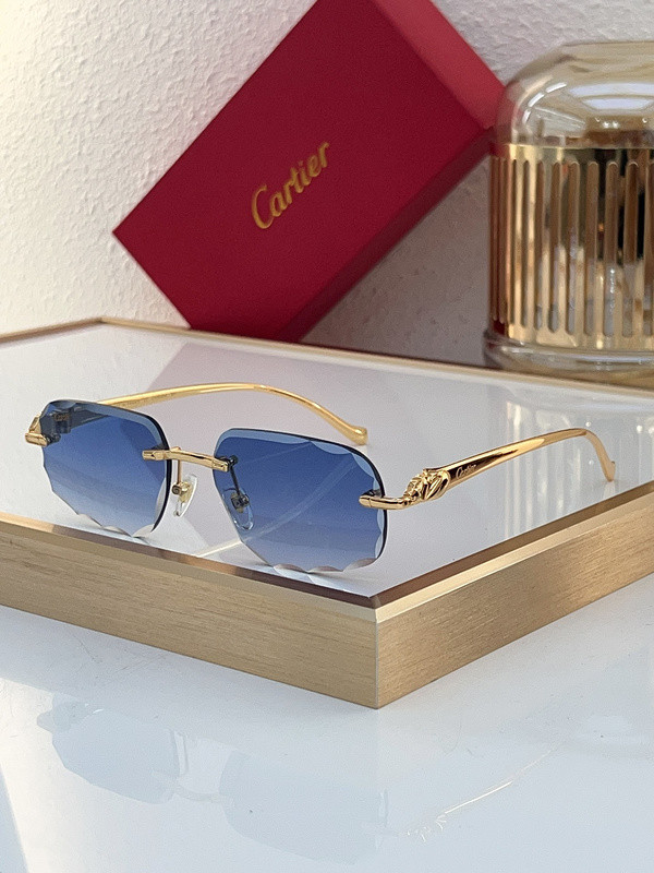 Cartier Sunglasses AAAA-6282