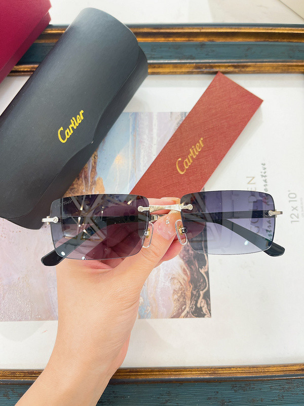Cartier Sunglasses AAAA-6157