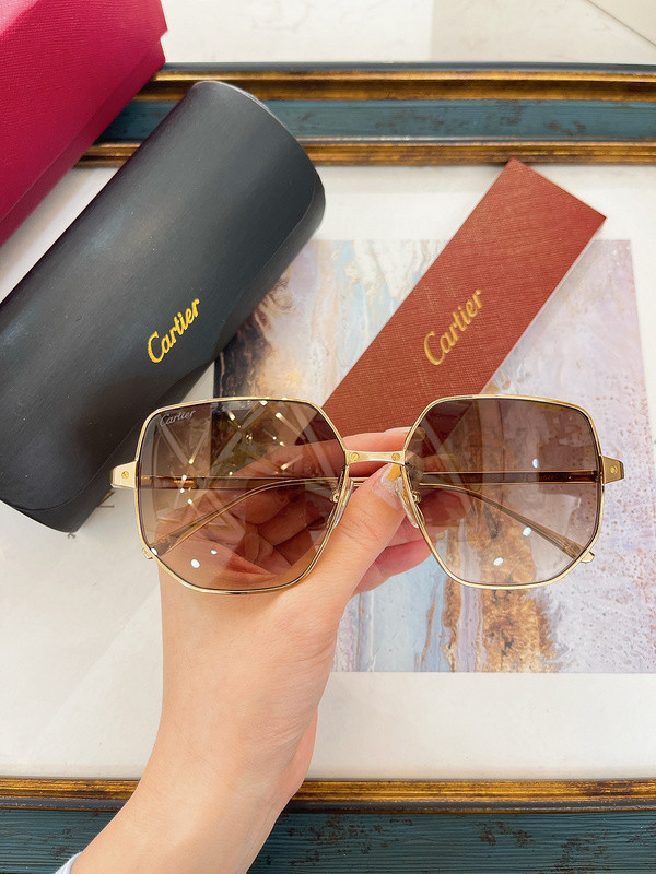 Cartier Sunglasses AAAA-5955