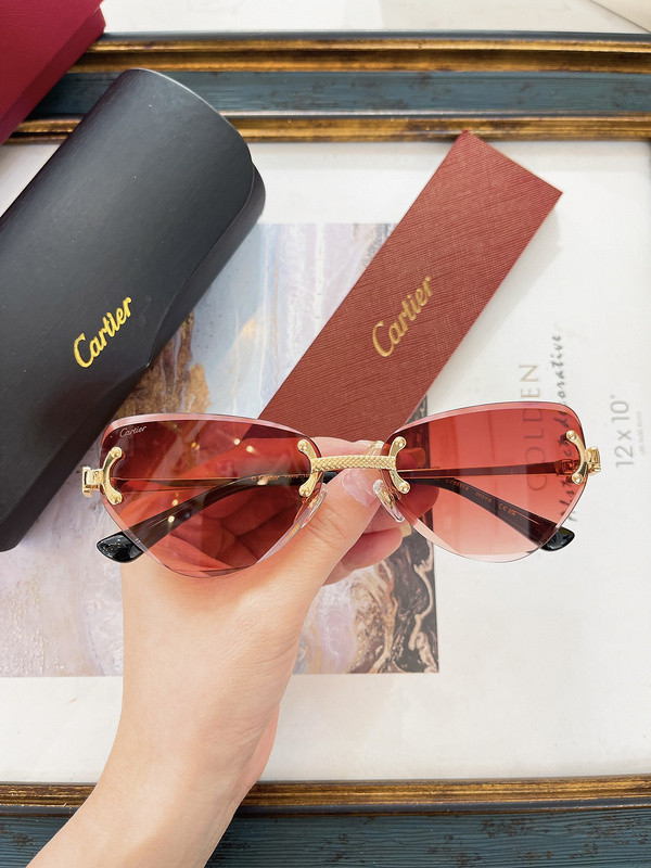 Cartier Sunglasses AAAA-6153