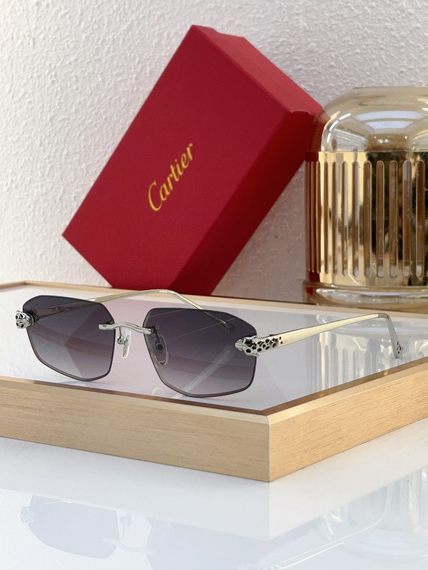 Cartier Sunglasses AAAA-6813