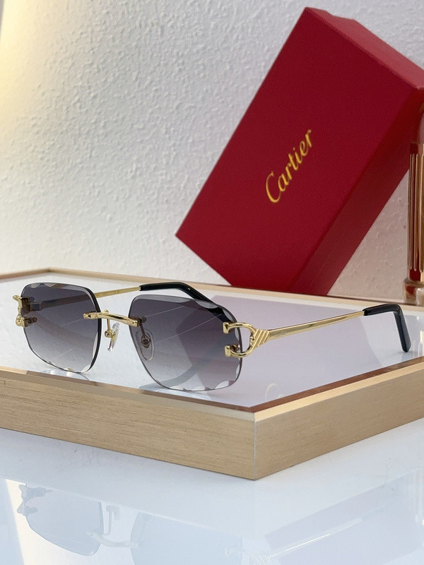 Cartier Sunglasses AAAA-6855