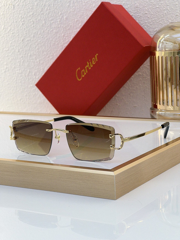 Cartier Sunglasses AAAA-6299