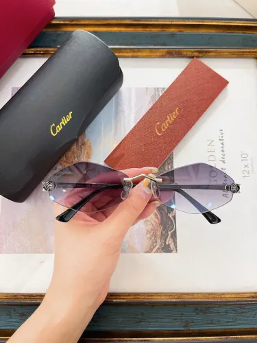 Cartier Sunglasses AAAA-6014