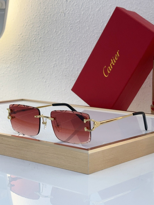 Cartier Sunglasses AAAA-6867