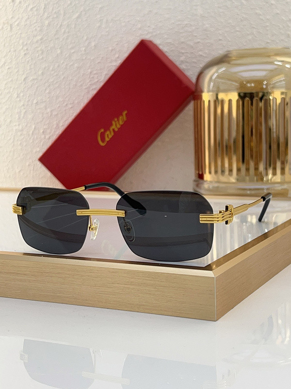 Cartier Sunglasses AAAA-6341
