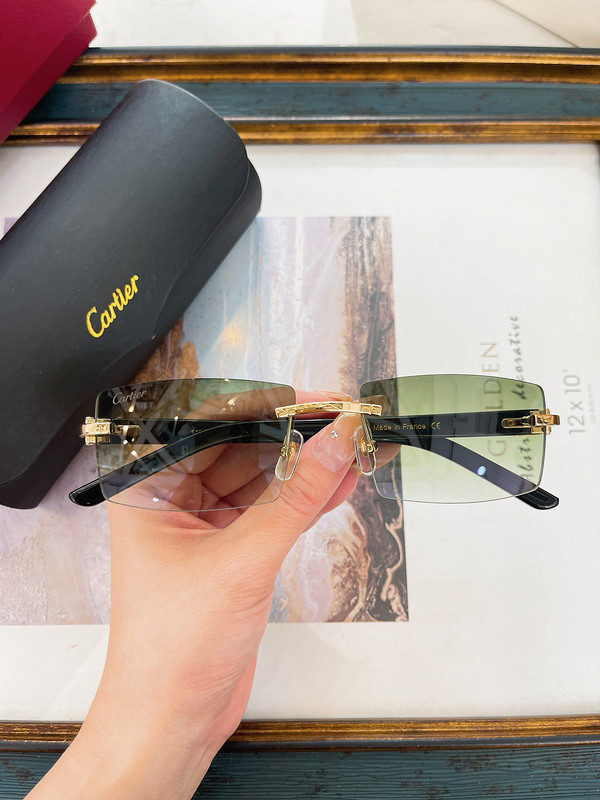 Cartier Sunglasses AAAA-5930