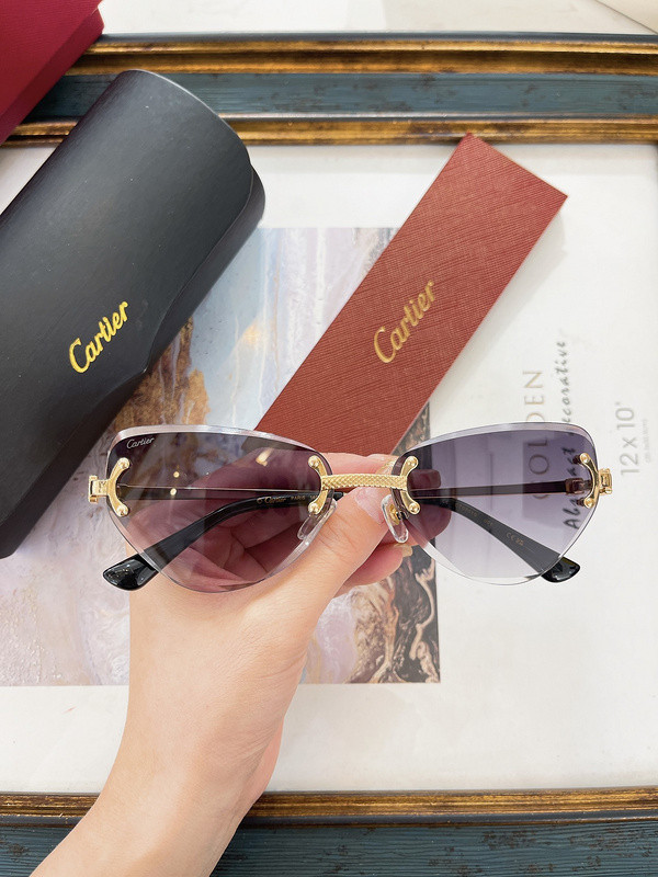 Cartier Sunglasses AAAA-6151
