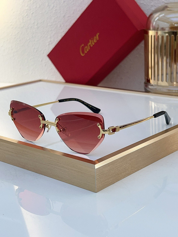 Cartier Sunglasses AAAA-6804