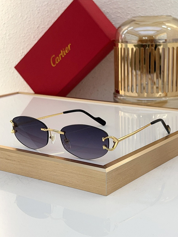 Cartier Sunglasses AAAA-6629
