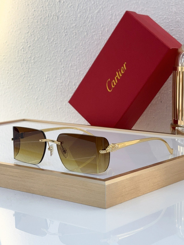 Cartier Sunglasses AAAA-6768