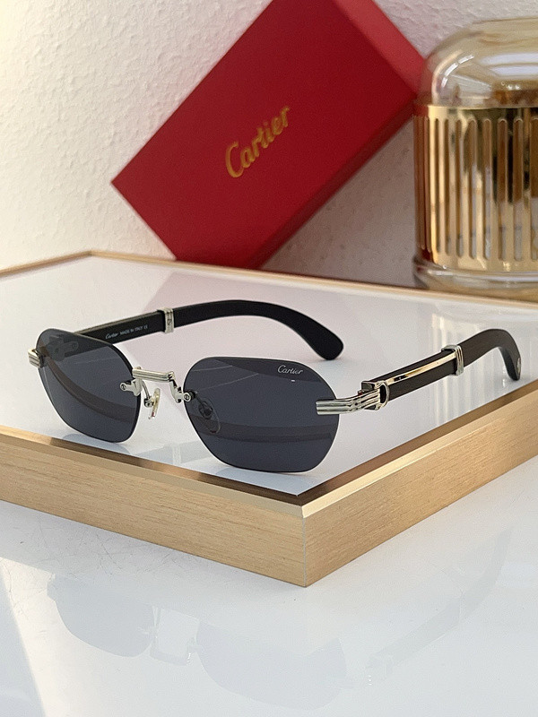 Cartier Sunglasses AAAA-6409