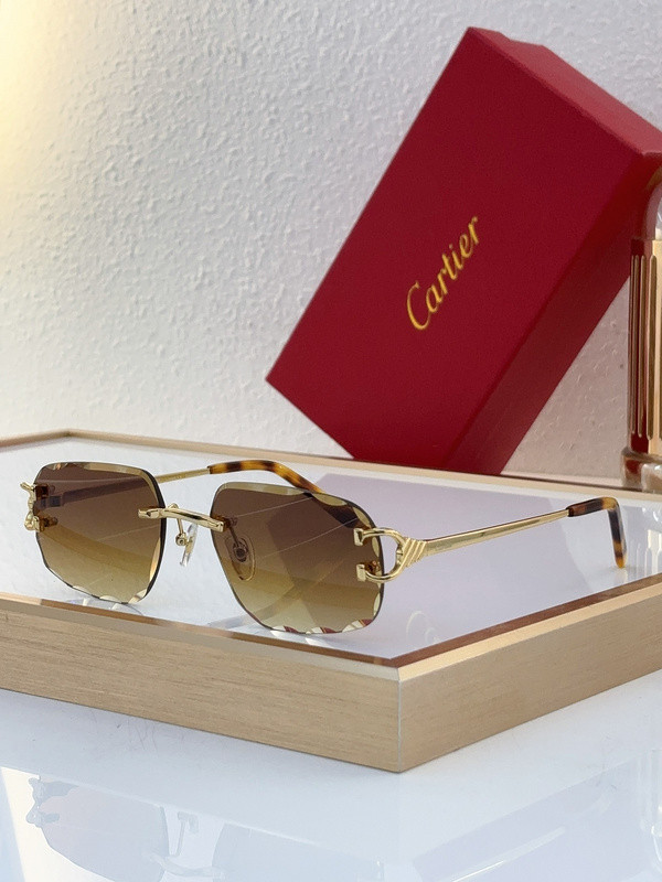 Cartier Sunglasses AAAA-6859