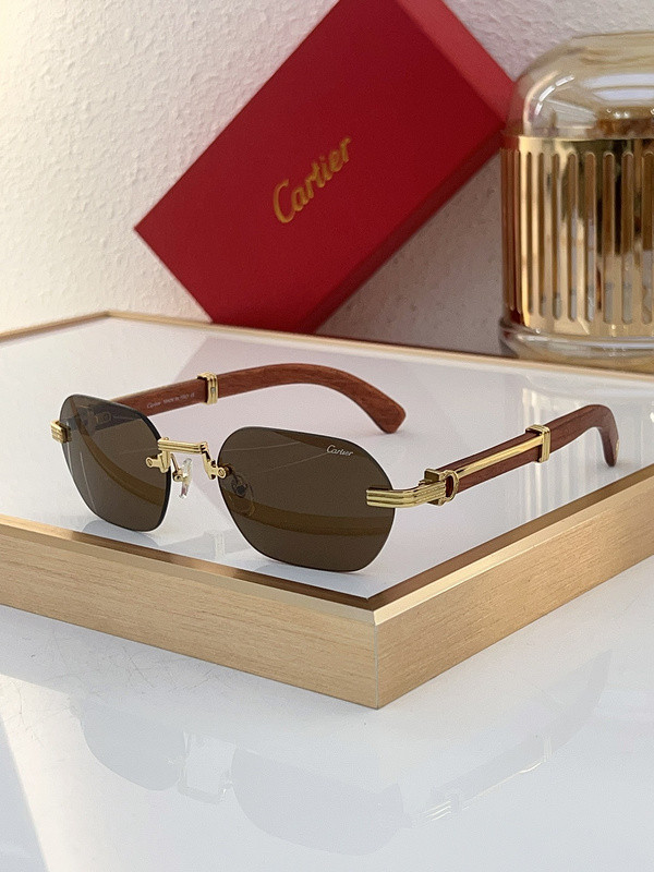 Cartier Sunglasses AAAA-6407