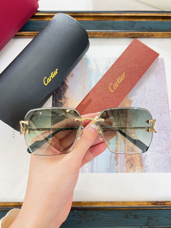 Cartier Sunglasses AAAA-6045