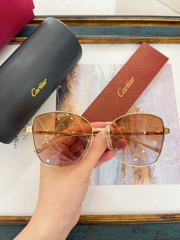 Cartier Sunglasses AAAA-5956