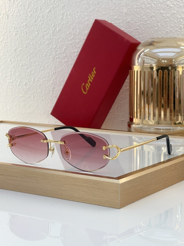 Cartier Sunglasses AAAA-6638