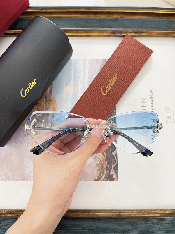 Cartier Sunglasses AAAA-6152
